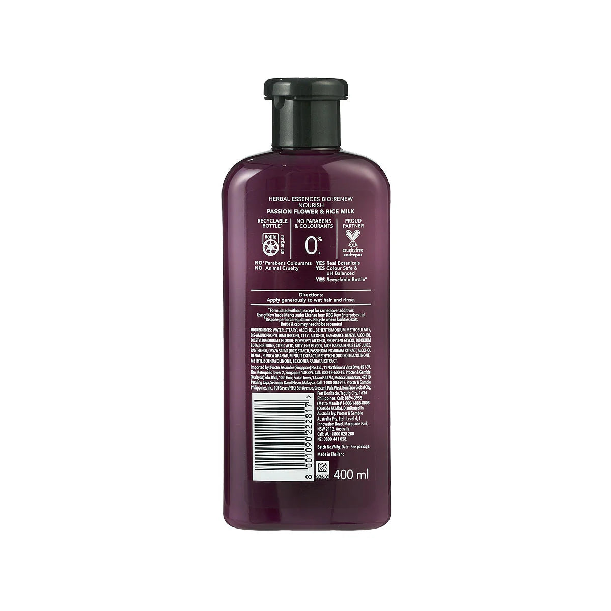 Herbal Essences Passion Flower & Rice Milk Conditioner 400mL
