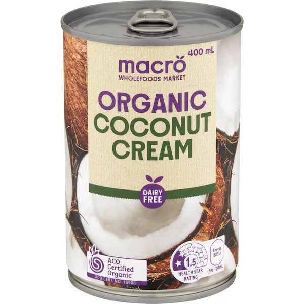 Macro Organic Coconut Cream 400mL