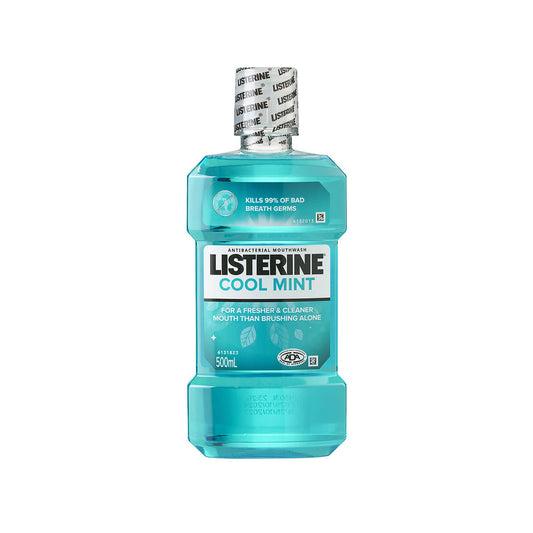 Listerine Antibacterial Mouthwash Cool Mint 500mL