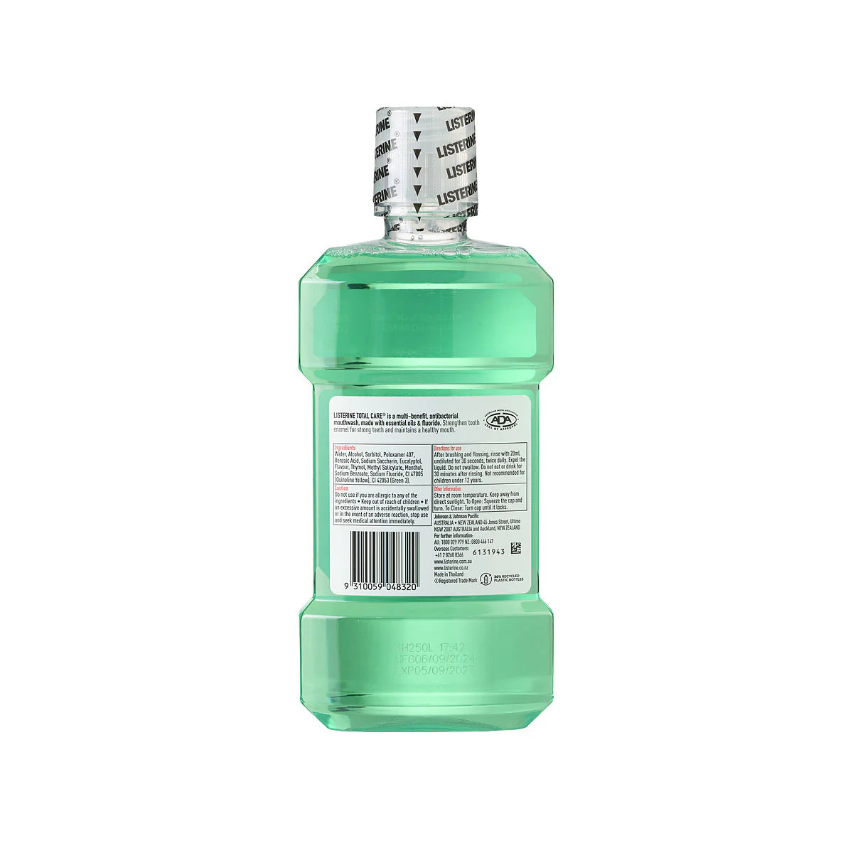 Listerine Total Defence Total Care Mouthwash 500mL