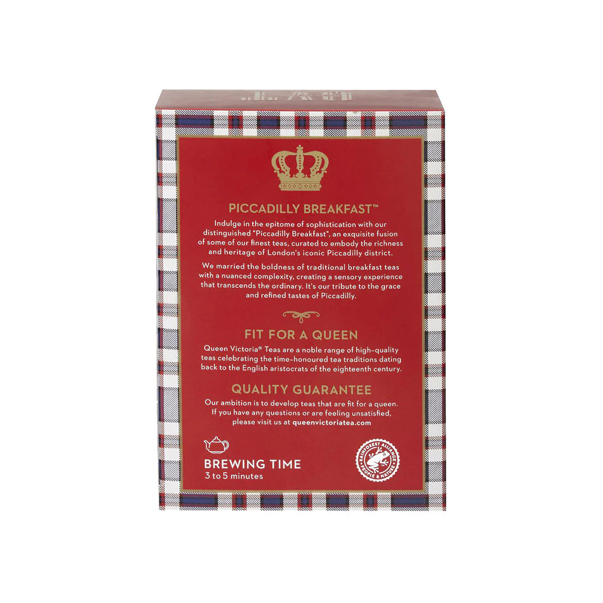 Queen Victoria Piccadilly Break Tea 40pk