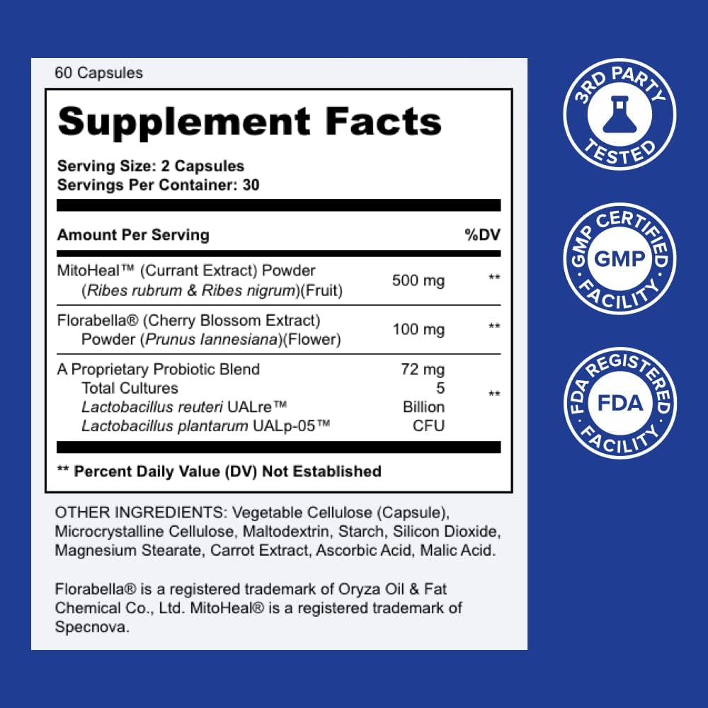 Gundry MD BioSkin Youth Complex Skin Wellness Supplement Capsules