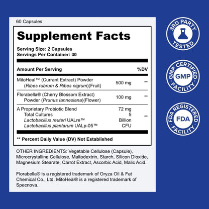 Gundry MD BioSkin Youth Complex Skin Wellness Supplement Capsules