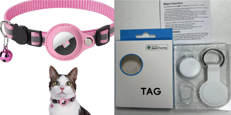 Reflective Waterproof Pet Collar for Apple AirTag CJGX159744109IR