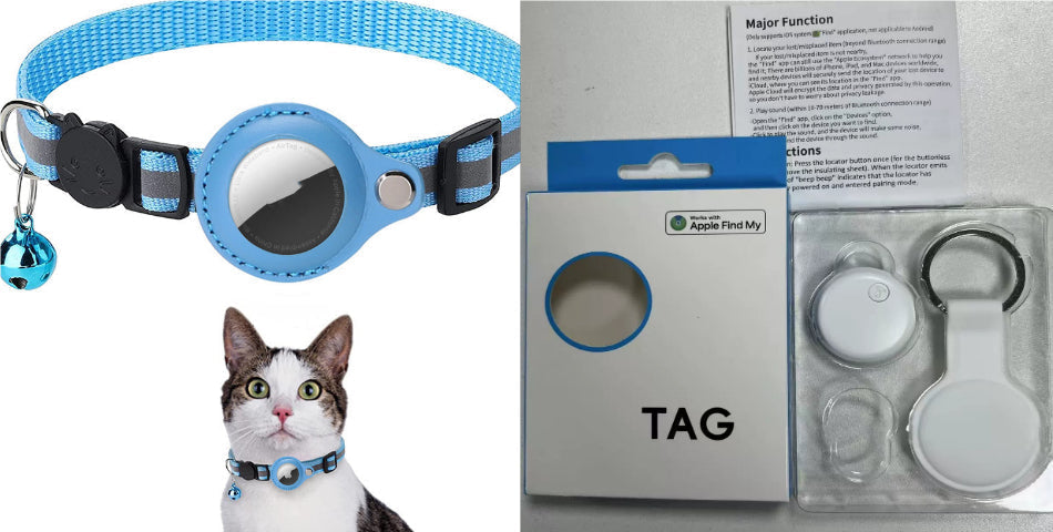 Reflective Waterproof Pet Collar for Apple AirTag CJGX159744109IR
