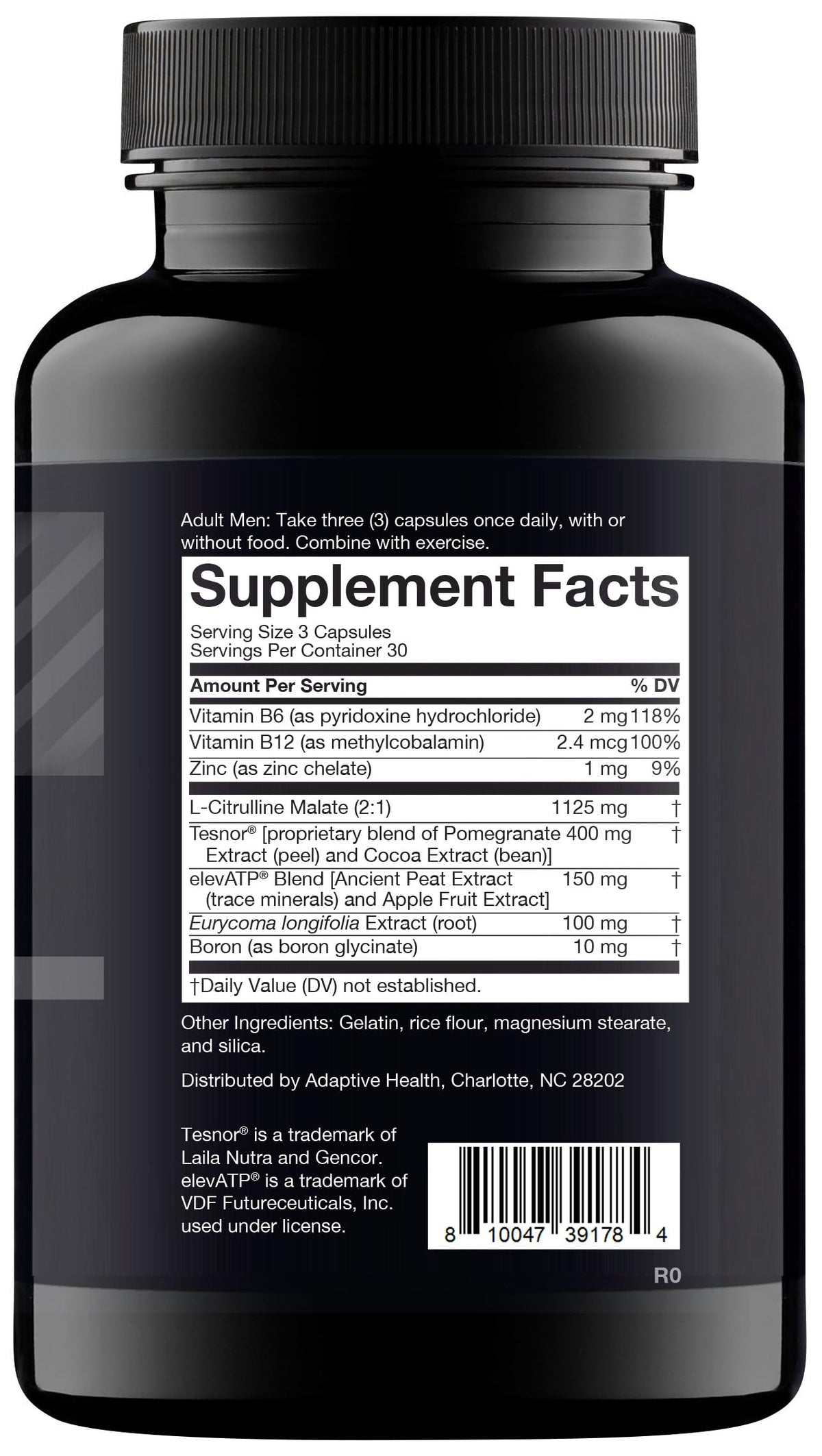 Nugenix Total-T Testosterone Booster Supplement Capsules