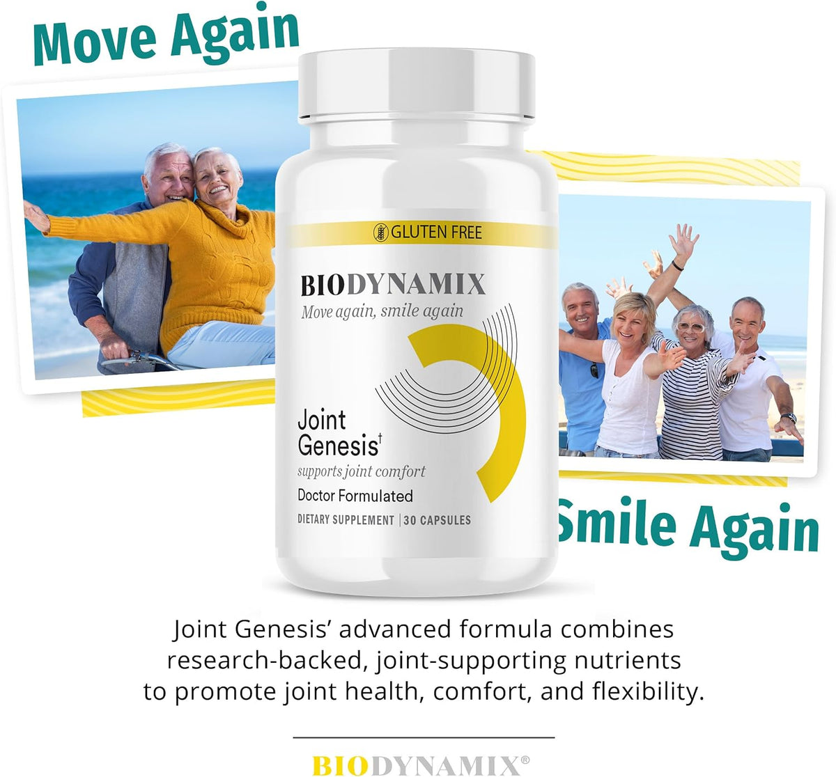 BioDynamix Joint Genesis Joint Support Supplement Capsules