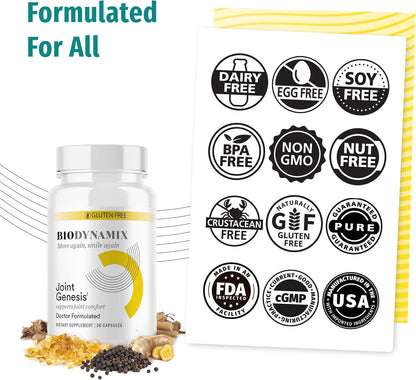 BioDynamix Joint Genesis Joint Support Supplement Capsules