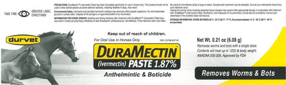 Durvet Duramectin Equine Wormer Paste