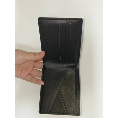 Louis Vuitton Monogram Eclipse Multiple Wallet Men's Bifold Black