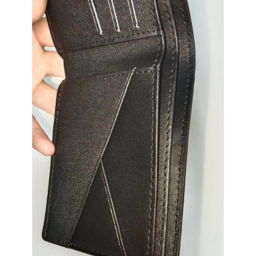 Louis Vuitton Monogram Eclipse Multiple Wallet Men's Bifold Black