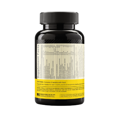 Men's Daily Wellness Multivitamin Supplement Tablets
