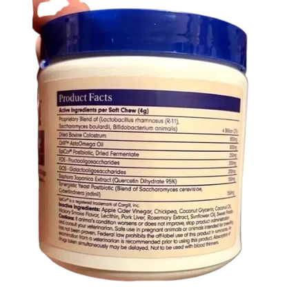 PetLab Co. Allergy and Immune Probiotic Dog Supplement Chews 30 Count