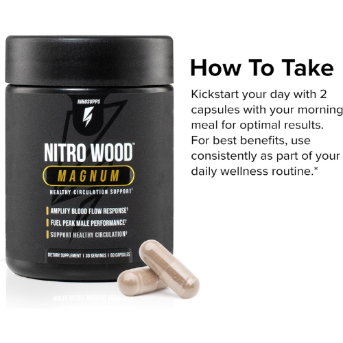 Nitric Oxide Booster Beet Root Supplement Capsules 60 Count