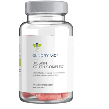 Gundry MD BioSkin Youth Complex Skin Wellness Supplement Capsules