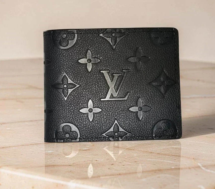 Louis Vuitton Monogram Multiple Men's Wallet Black