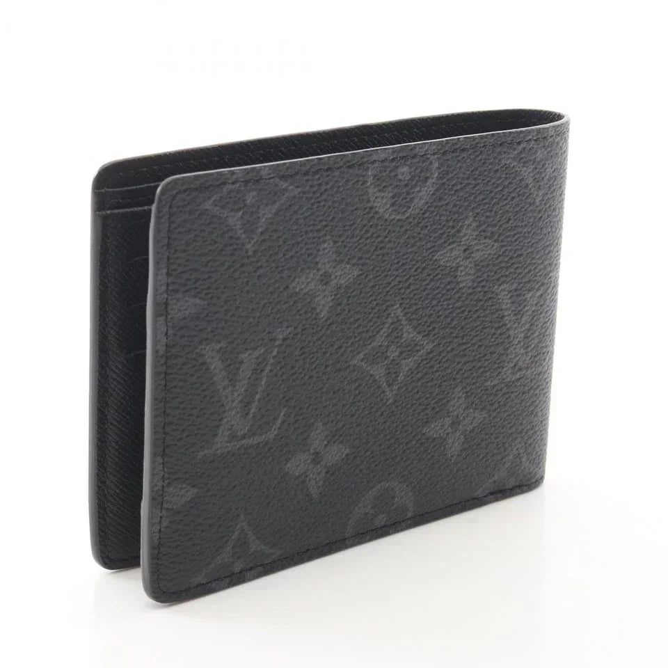 Louis Vuitton Monogram Eclipse Multiple Wallet Black M61695