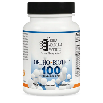 Ortho Biotic Probiotic Digestive Gut Health Supplement Capsules 60 Count