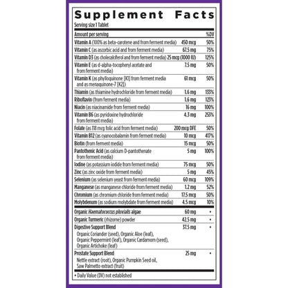 New Chapter Every Man's One Daily 55+ Multivitamin Supplement Tablets 48 Count