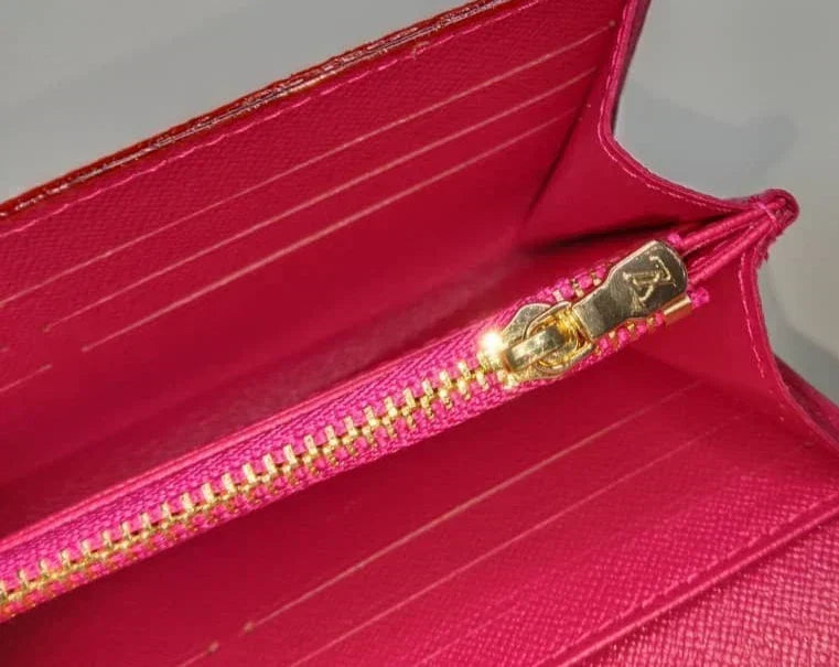 Louis Vuitton Takashi Murakami Monogram Multicolor Sarah Long Wallet White