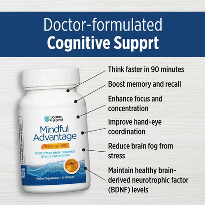 Doctors Preferred Mindful Advantage Cognitive Support Supplement