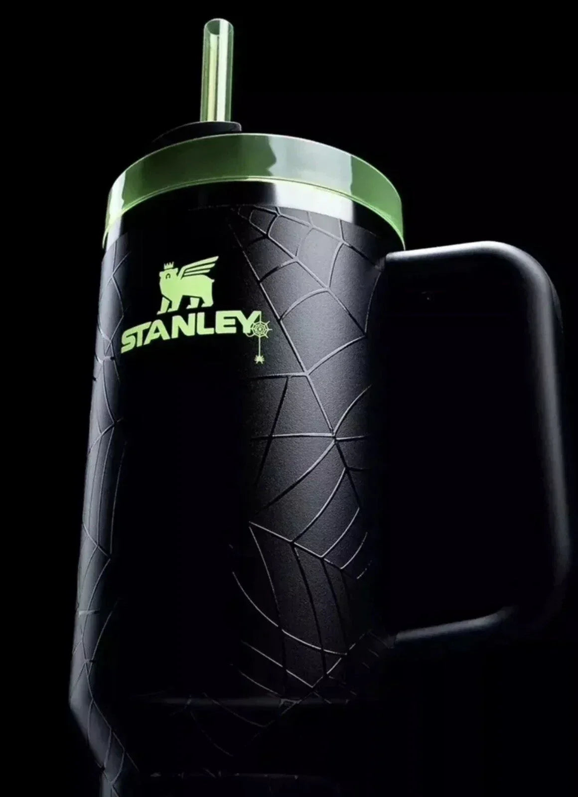 Stanley Halloween Web Glow FlowState Quencher Tumbler 1.18L
