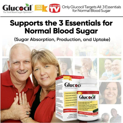 Glucocil Blood Sugar Support Supplement Softgels 120 Count