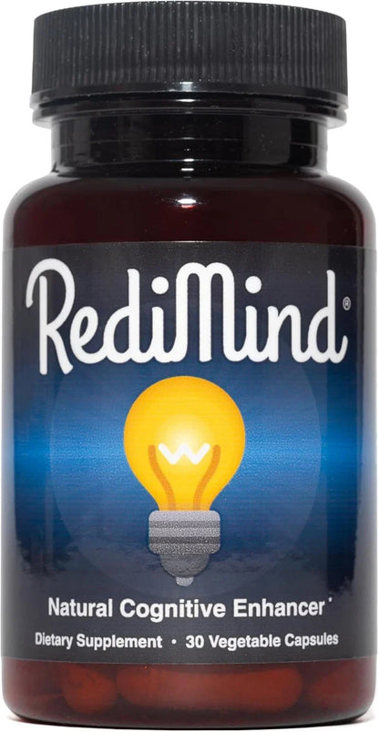 Redimind Natural Cognitive Support Supplement Capsules