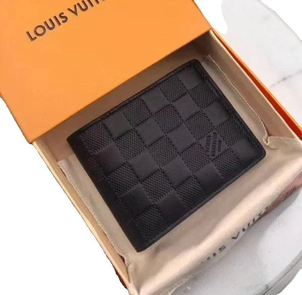 Louis Vuitton Damier Infini Leather Multiple Men's Wallet Black