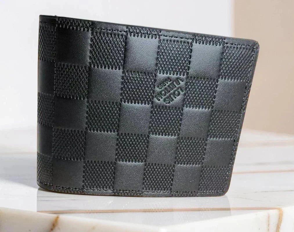 Louis Vuitton Damier Infini Leather Multiple Men's Wallet Black