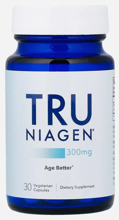 Tru Niagen NAD+ Supplement 300mg Vegetarian Capsules 30 Count