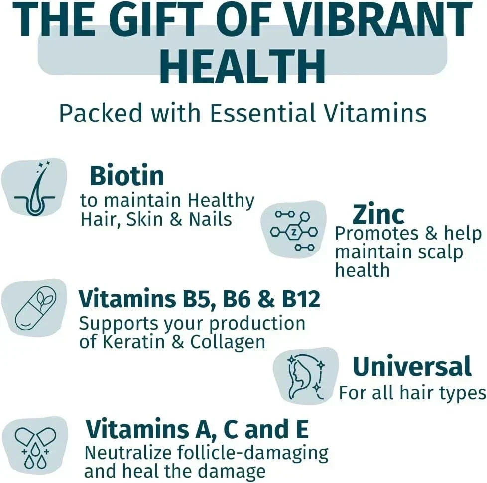 Velora WEEM Hair Skin and Nails Vegan Biotin Supplement Gummies